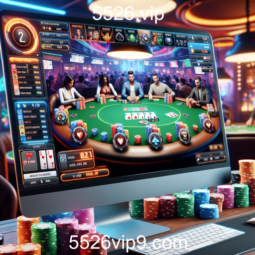 A Emoção do Poker Online no 5526.vip